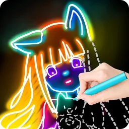 Draw Glow Comics cover