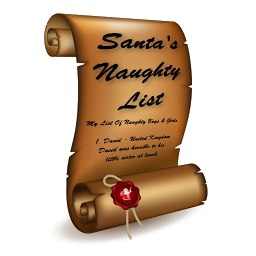 Santa's Naughty List App cover